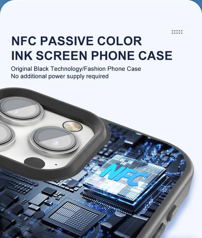 Phone case screen integrated