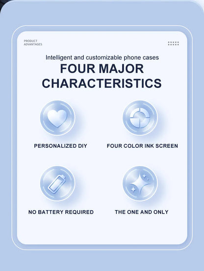 Phone case screen integrated